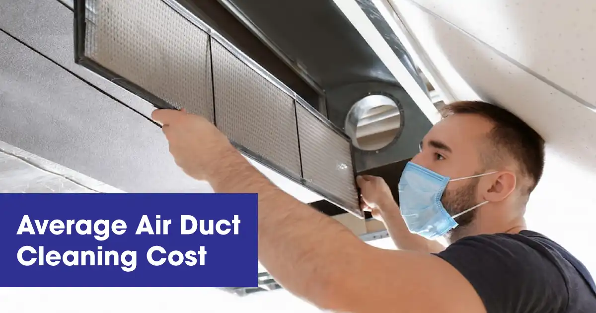 average air duct cleaning cost