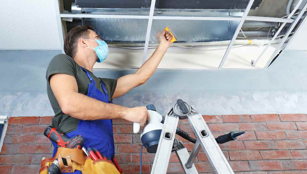 commercial air duct cleaning process